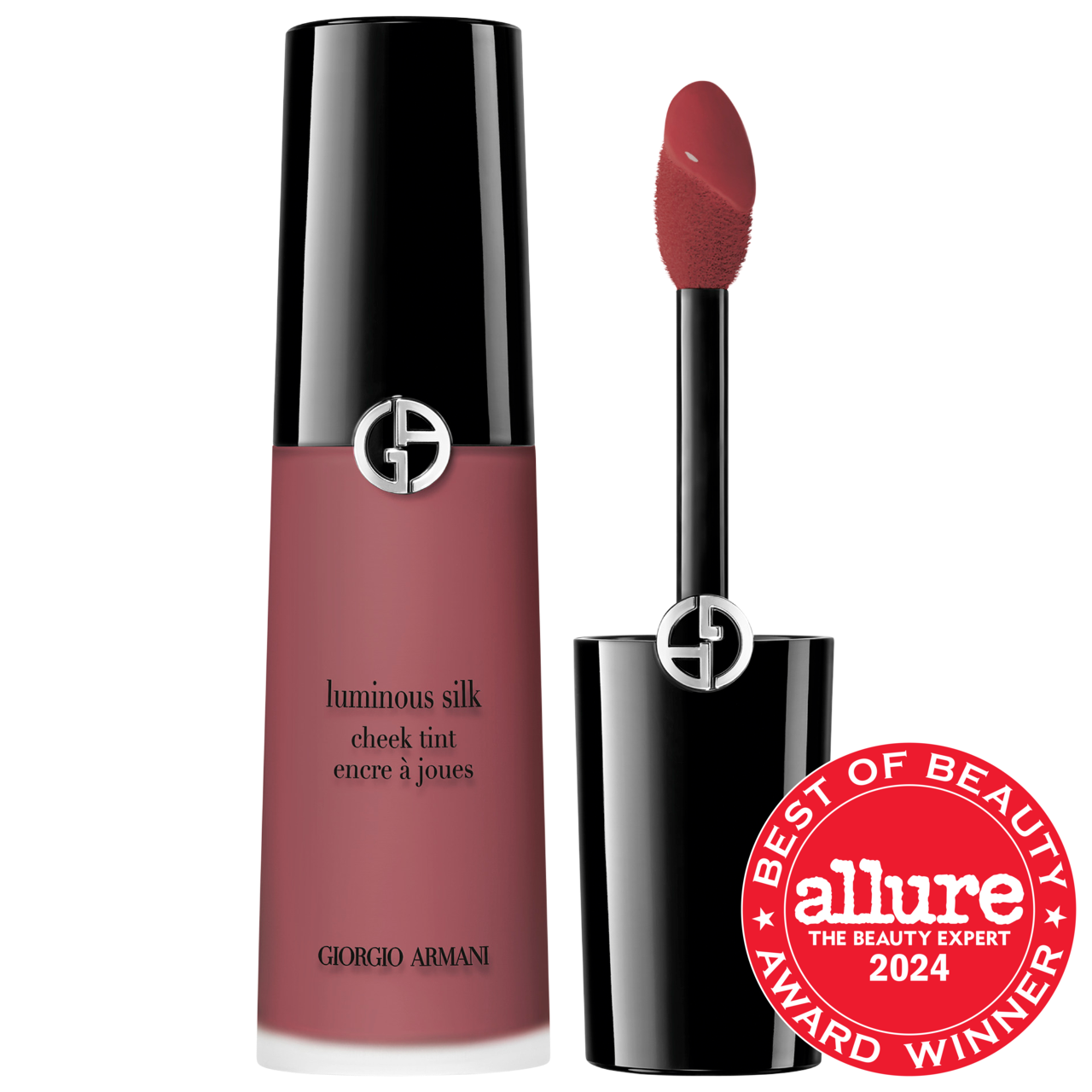 Thumbnail of Armani Beauty Luminous Silk Cheek Tint 65 Intense Berry