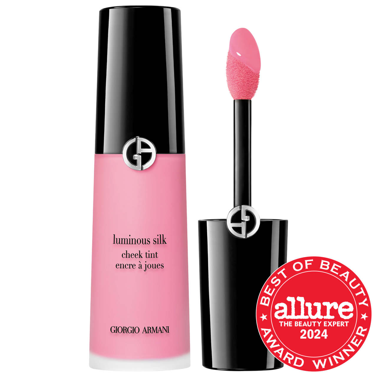 Thumbnail of Armani Beauty Luminous Silk Cheek Tint 53 Bold Pink