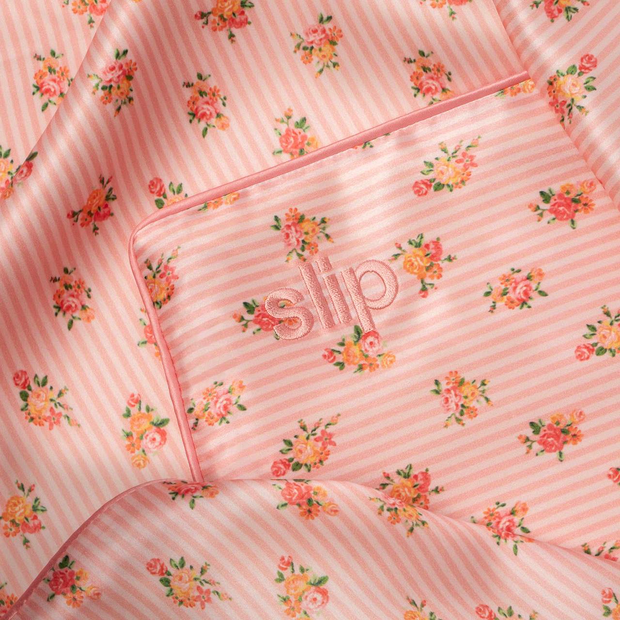 Slip pillow case pink outlet queen