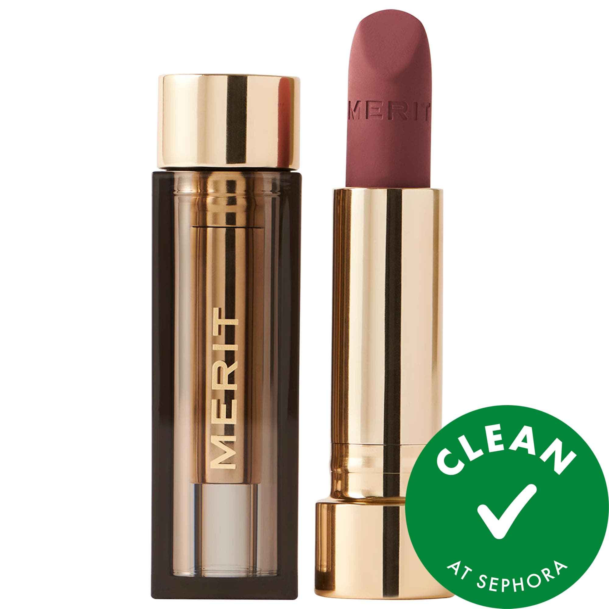 MERIT Signature Lip Lightweight Matte Lipstick 0.10 oz / 3 g