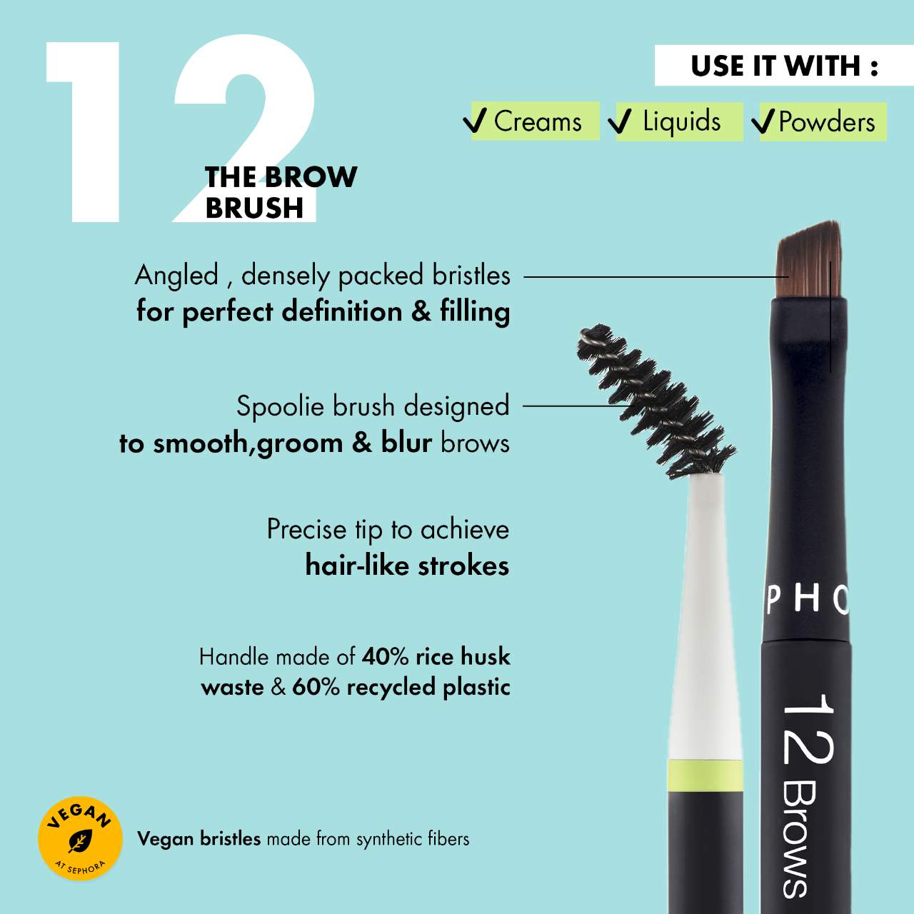 Essential Brush - 12 Brow