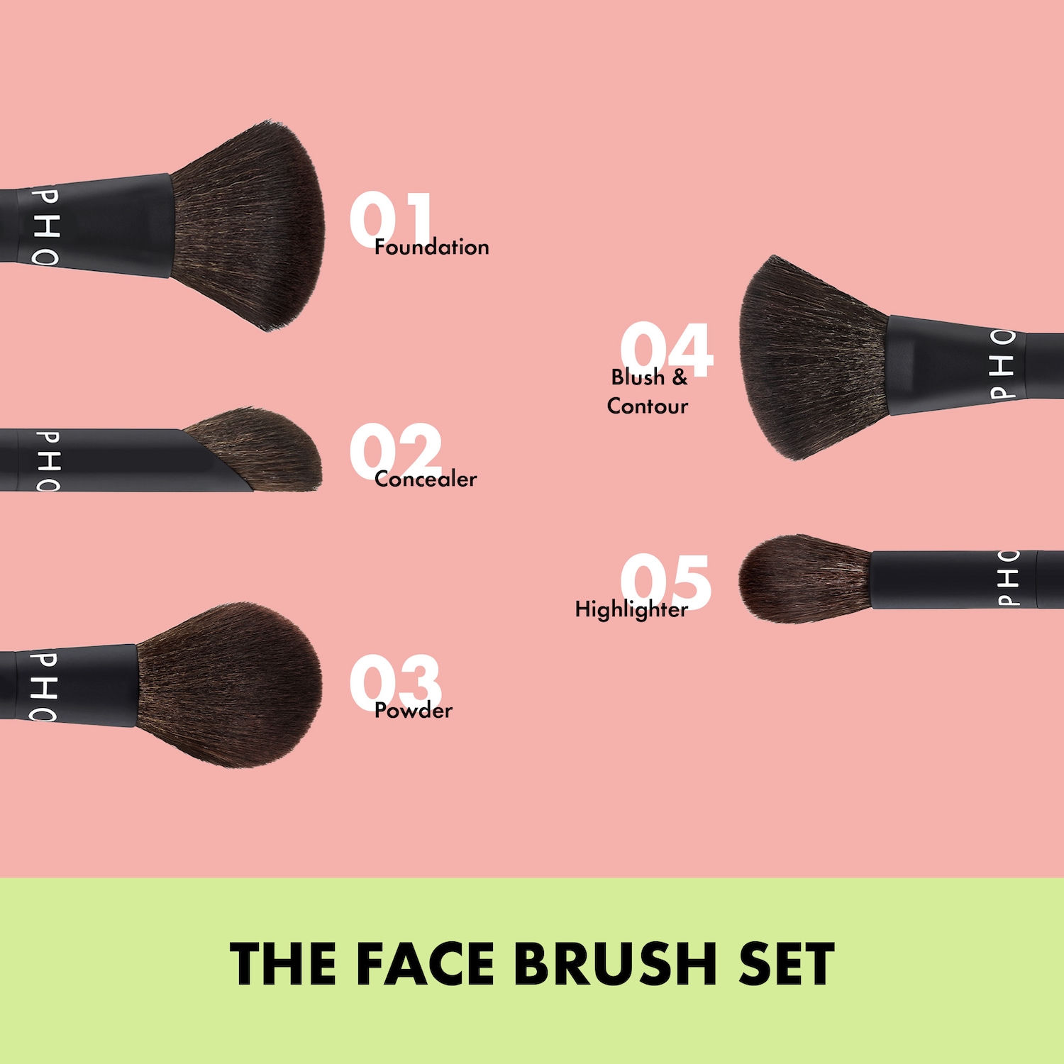 The Face Brush Set