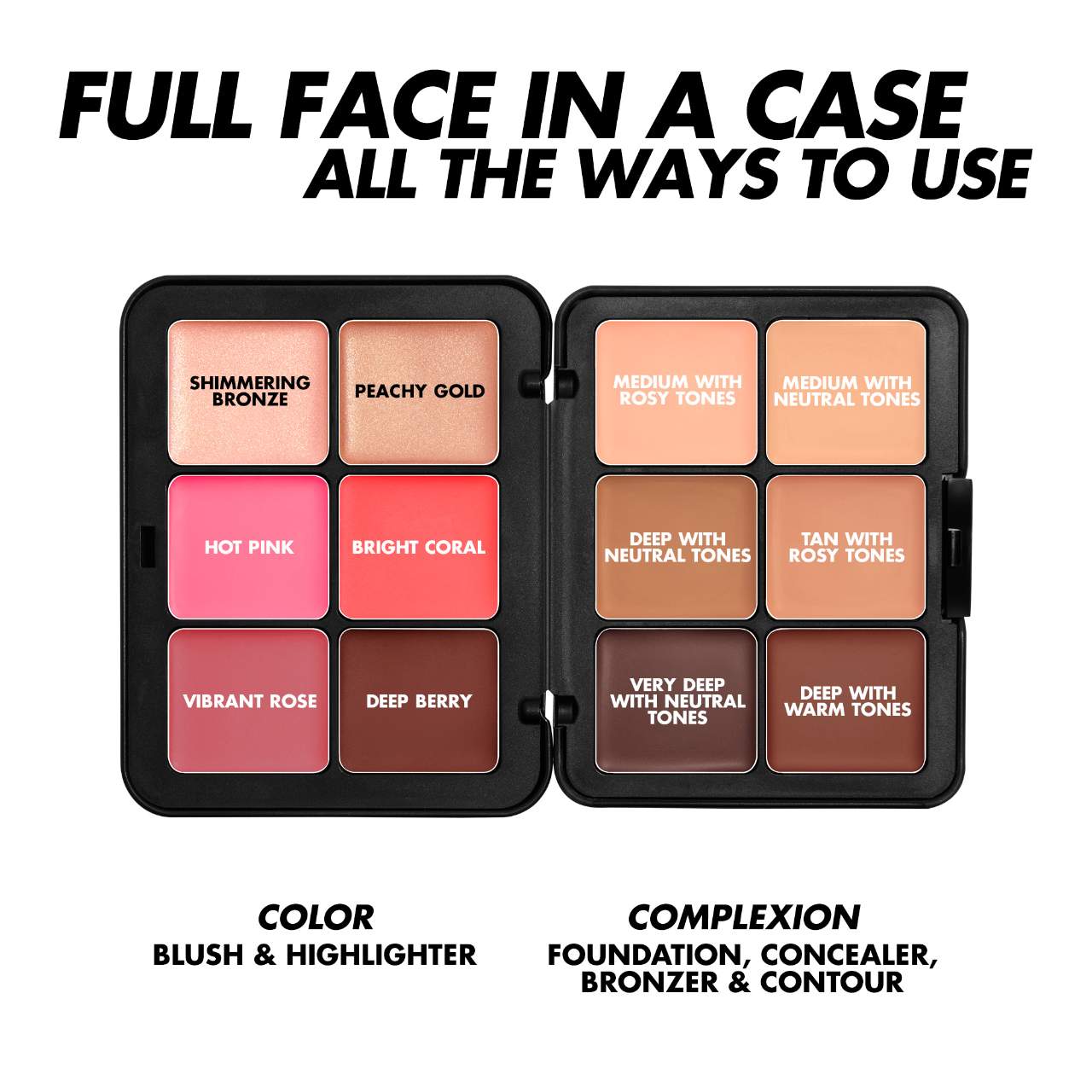 MAKE UP FOREVER HD popular skin palette