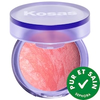 Kosas - Fard à joues dimensionnel + illuminant cuit et sans talc Blush is Life