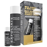 Paula's Choice - Ensemble d’exfoliants au BHA à 2 % Gold Standard pour peau claire, format géant et mini