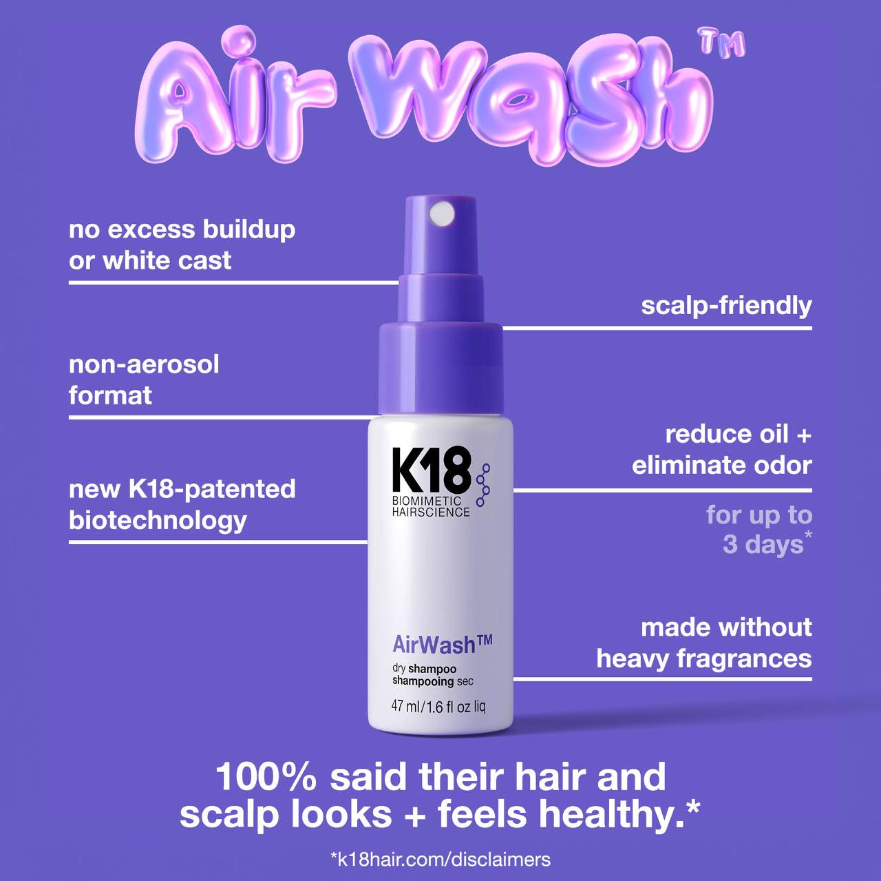 Mini AirWash™ Dry Shampoo