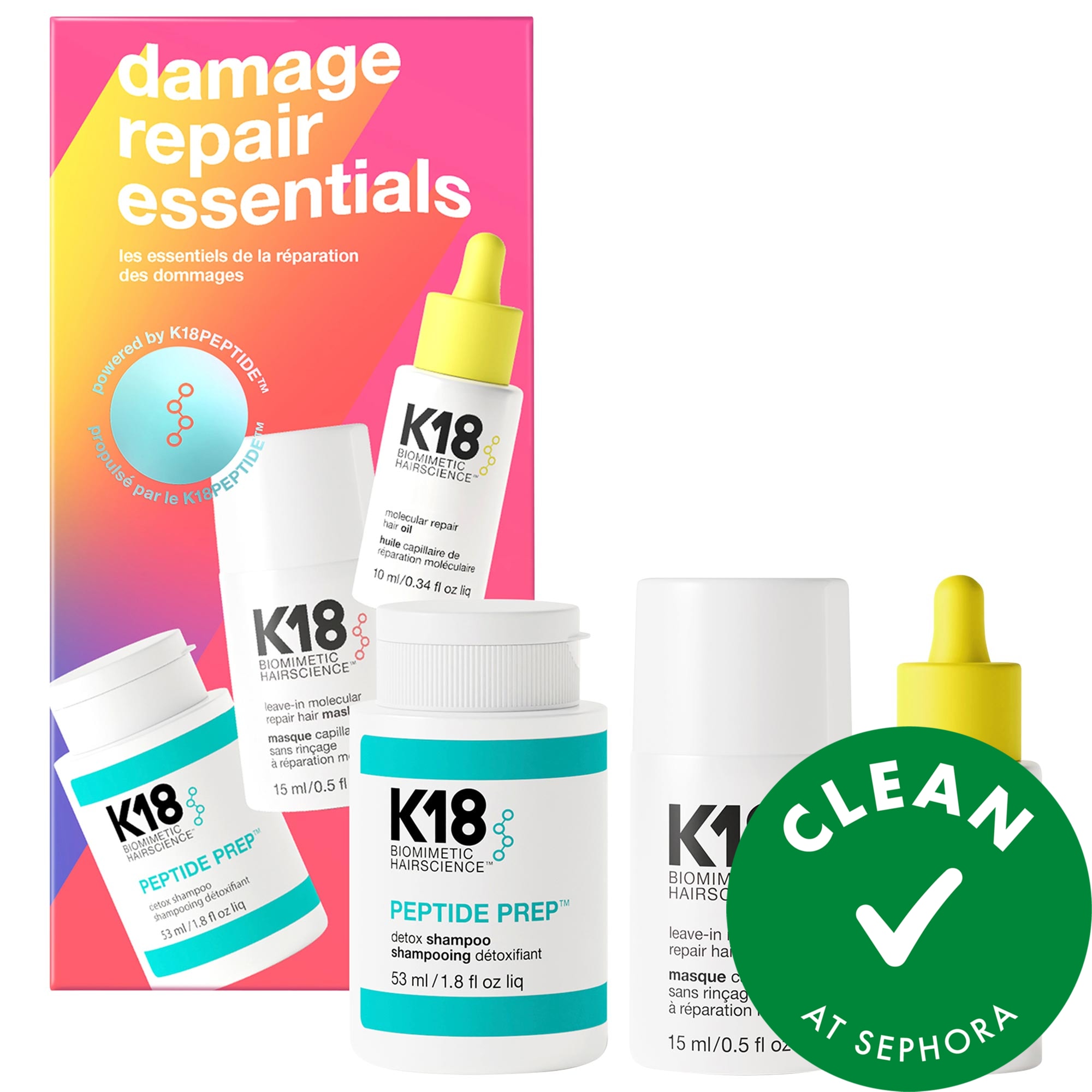 Mini Damage Repair Essentials Hair Set