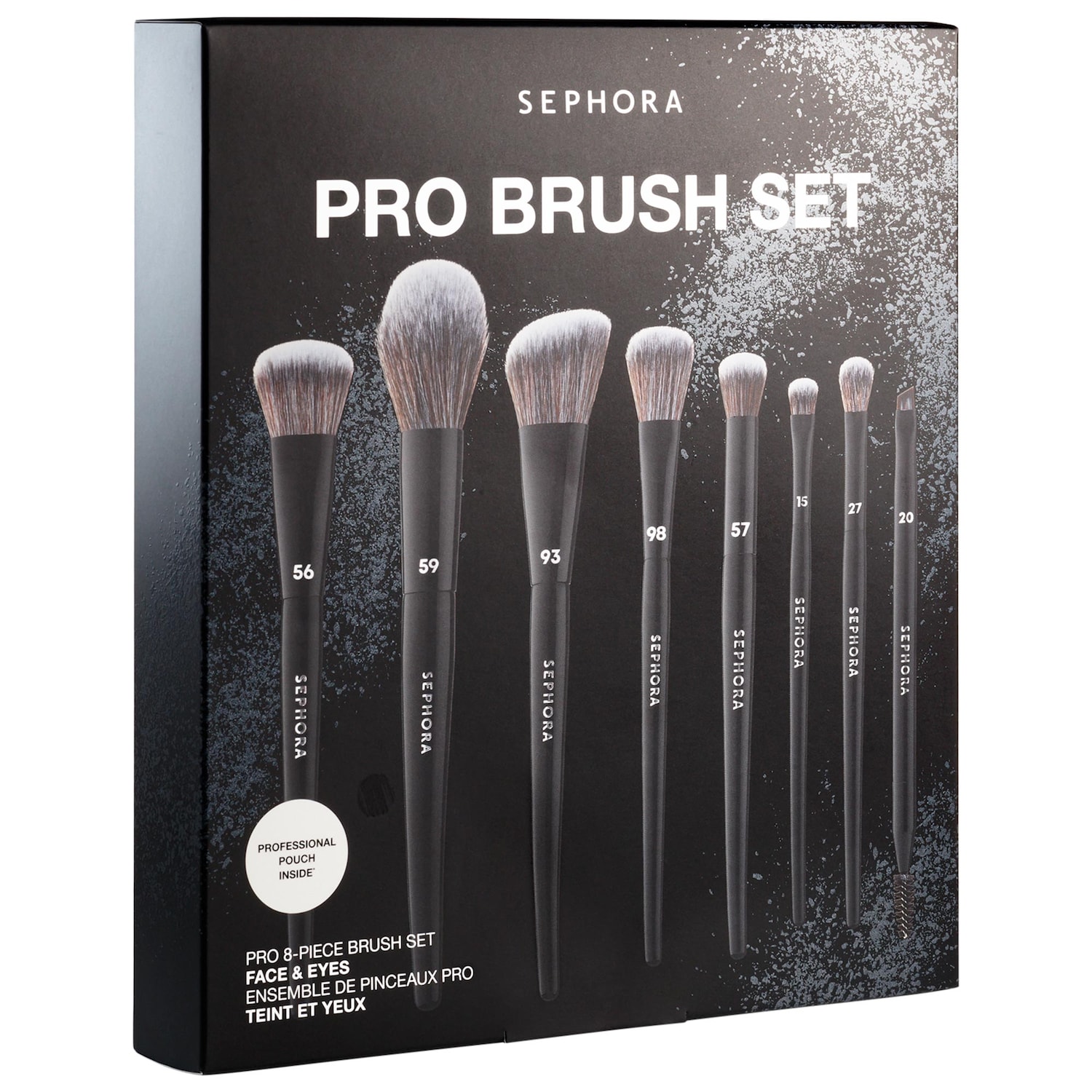 8-Piece PRO Brush Face & Eye Set