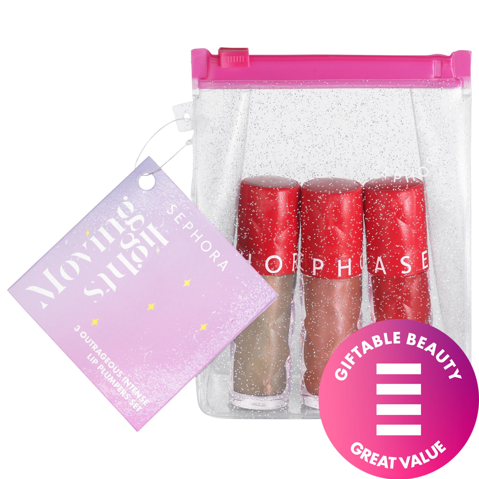 Outrageous Intense Hydrating Lip Plumping Gloss Set