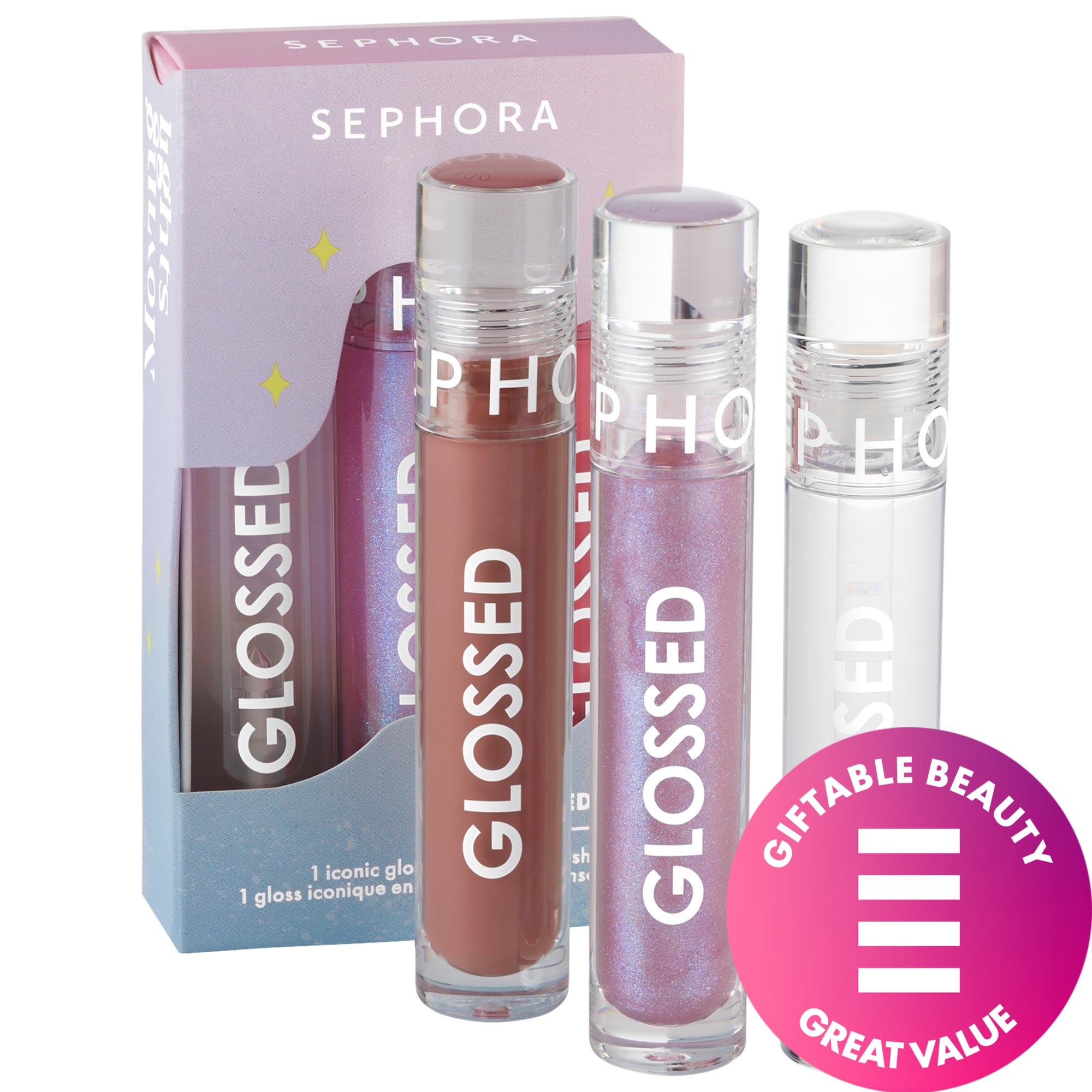 Glossed 3pc Lip Gloss Set