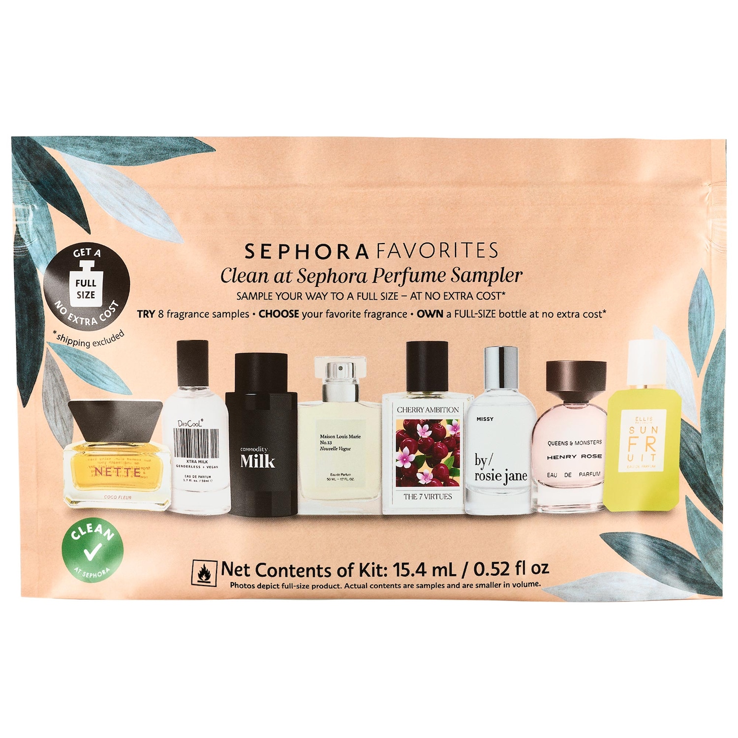 Clean Perfume Sampler Set with Redeemable Voucher