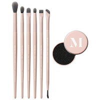 Morphe - Eye Shaping Essentials Bamboo & Charcoal-Infused Eye Brush Set