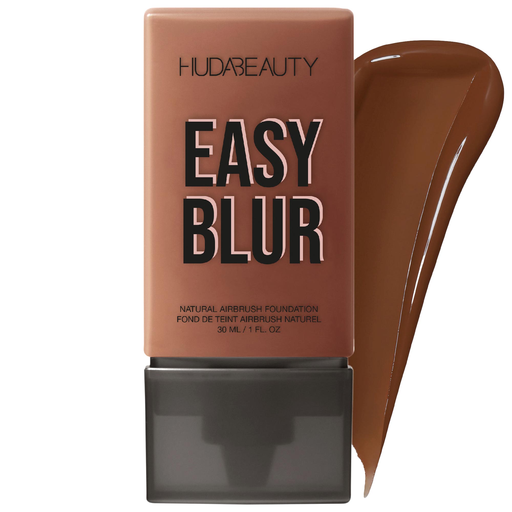 HUDA BEAUTY Easy Blur Natural Airbrush Foundation with Niacinamide 1 oz / 30 ml