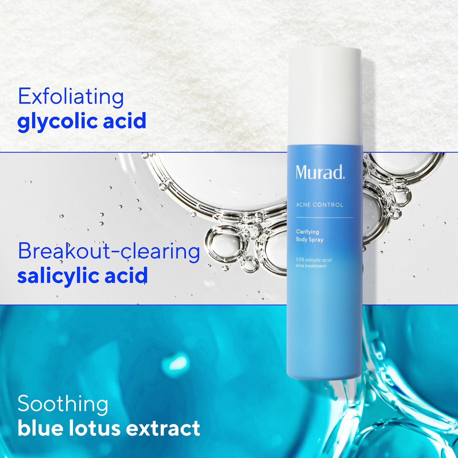 Clarifying Body Spray with Salicylic Acid