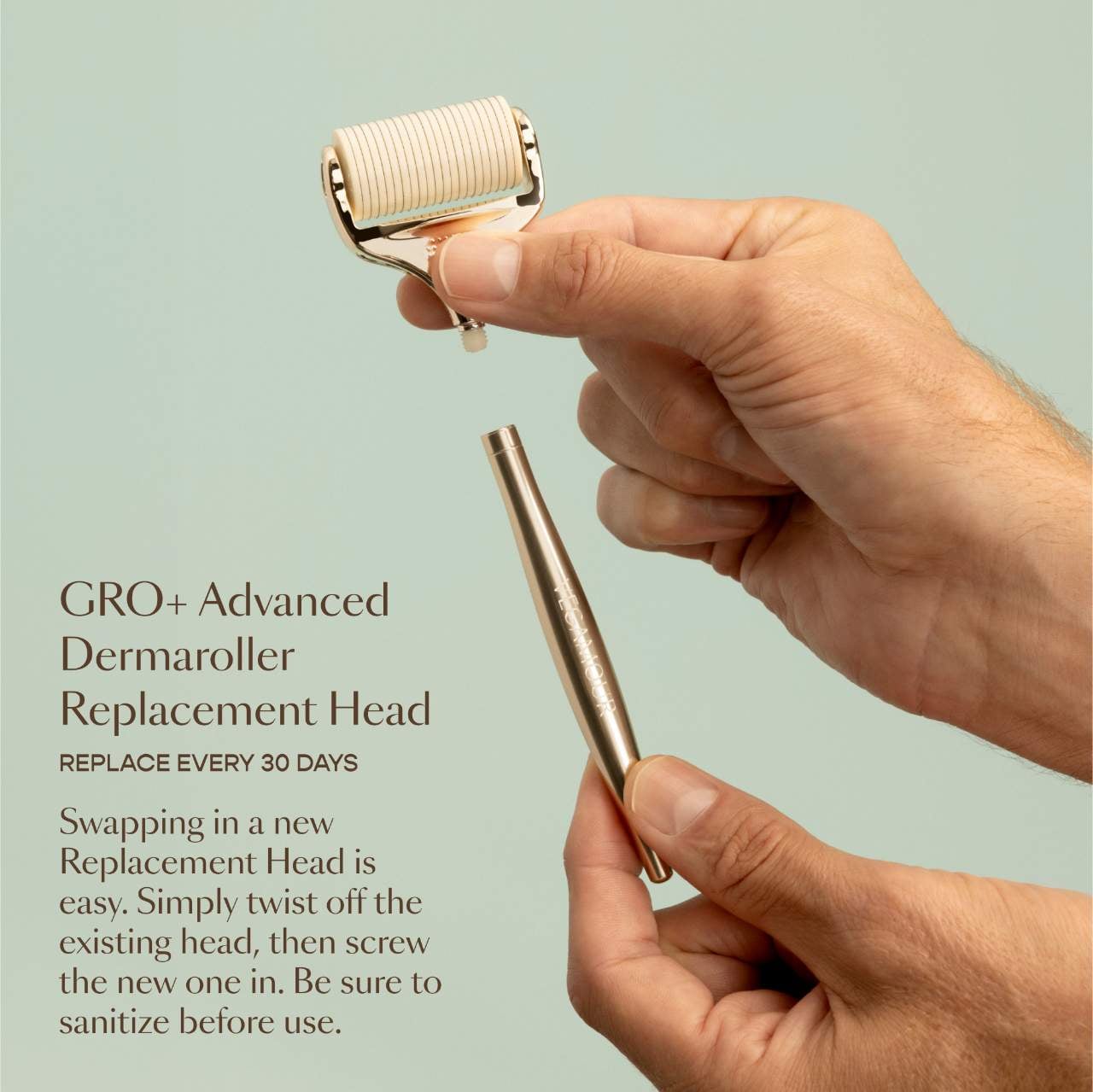 0.25 mm GRO+ Advanced Scalp Dermaroller