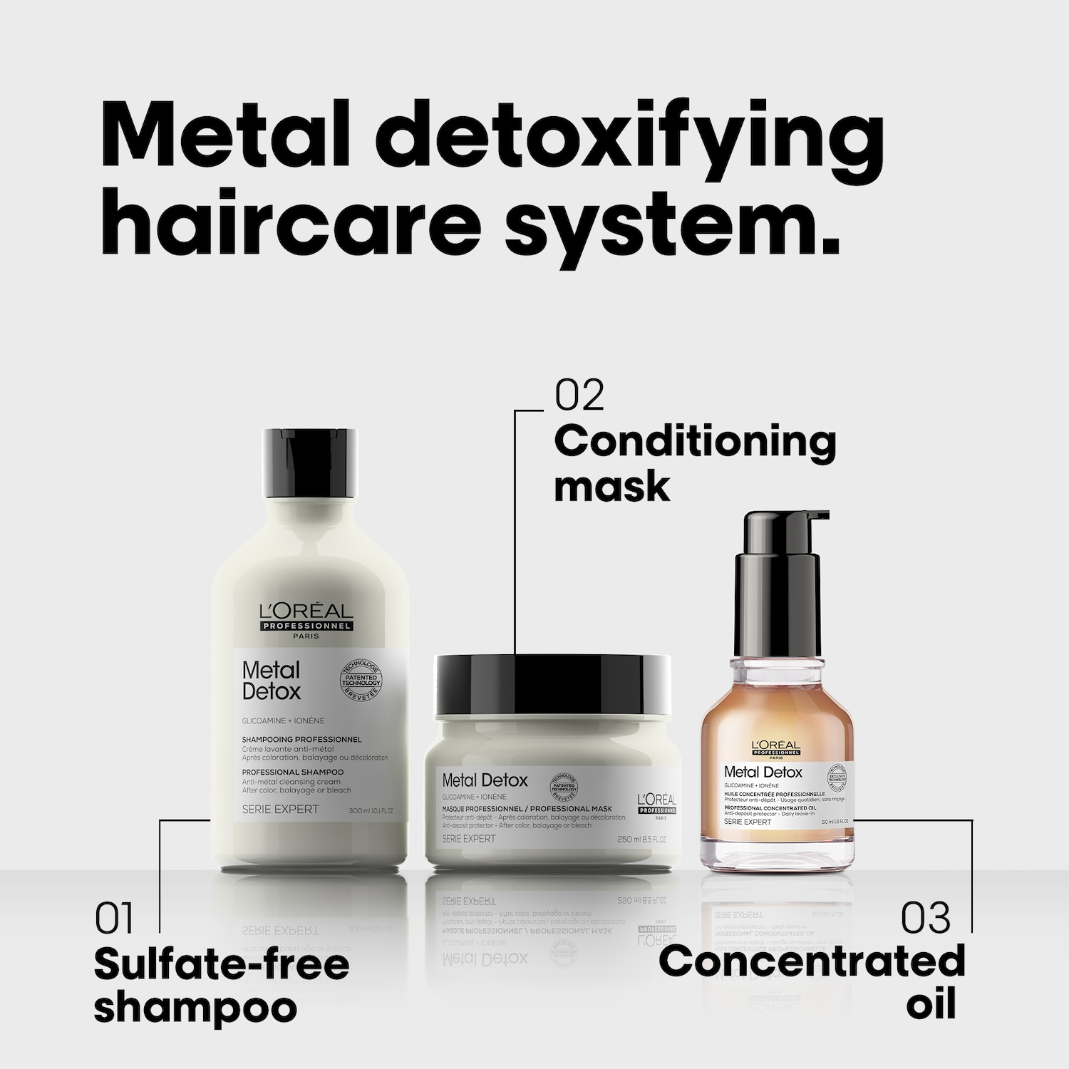 The Ultimate Metal Detox Hair Set