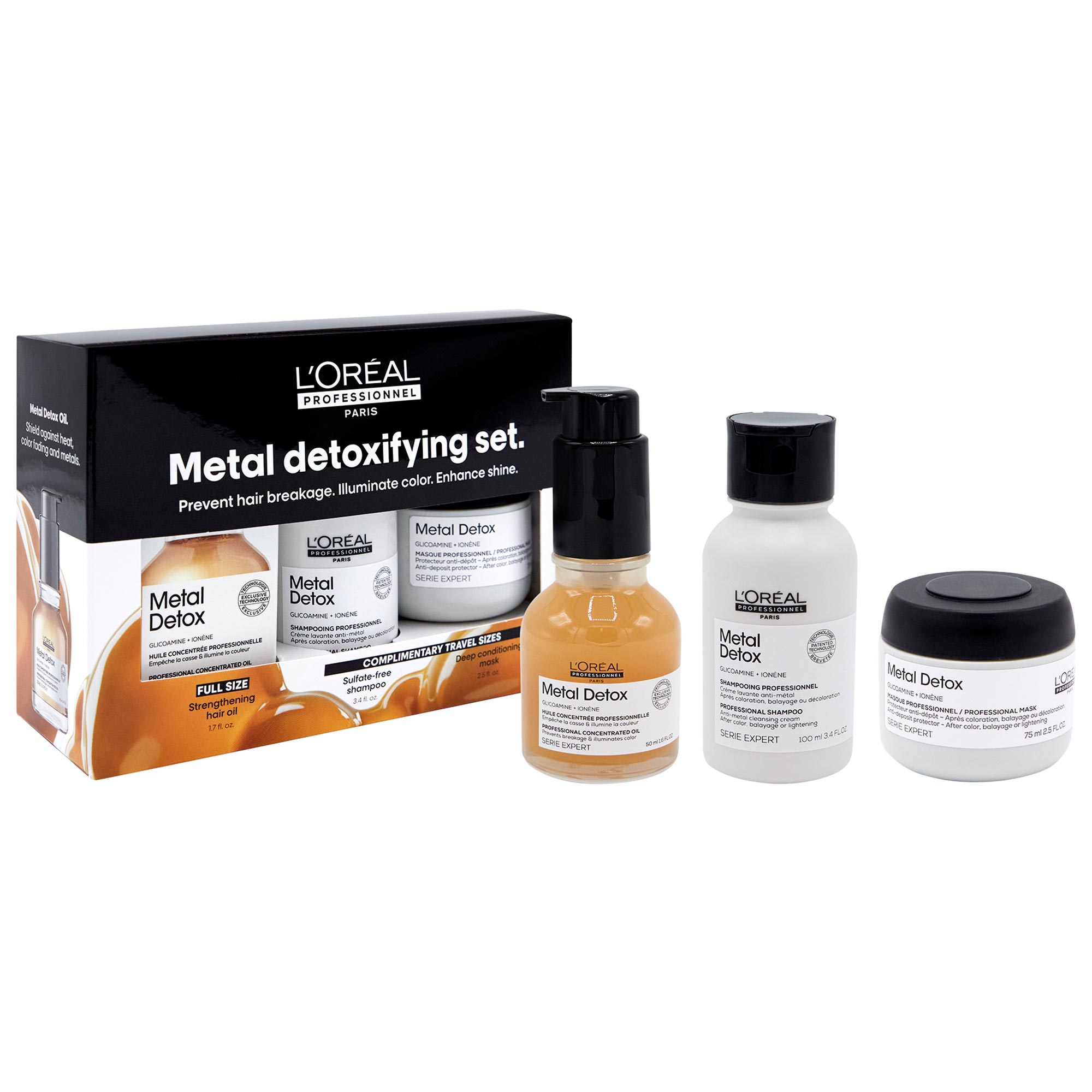 The Ultimate Metal Detox Hair Set