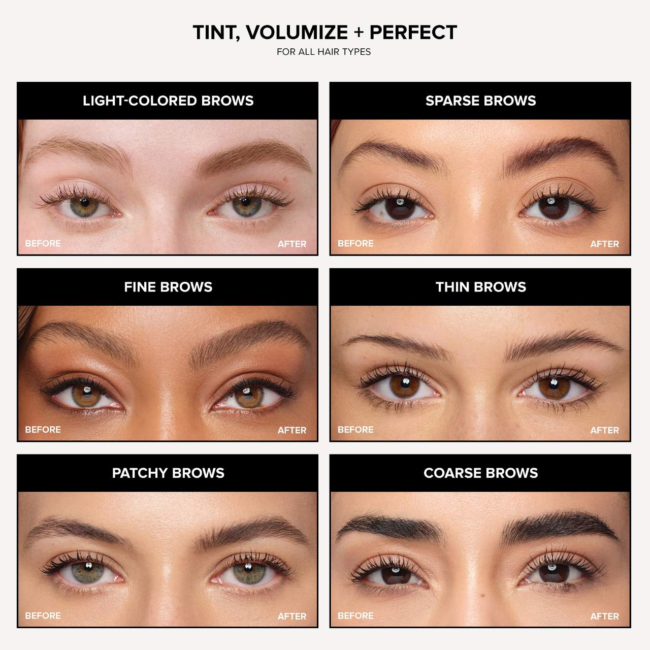 Volumizing Tinted Brow Gel