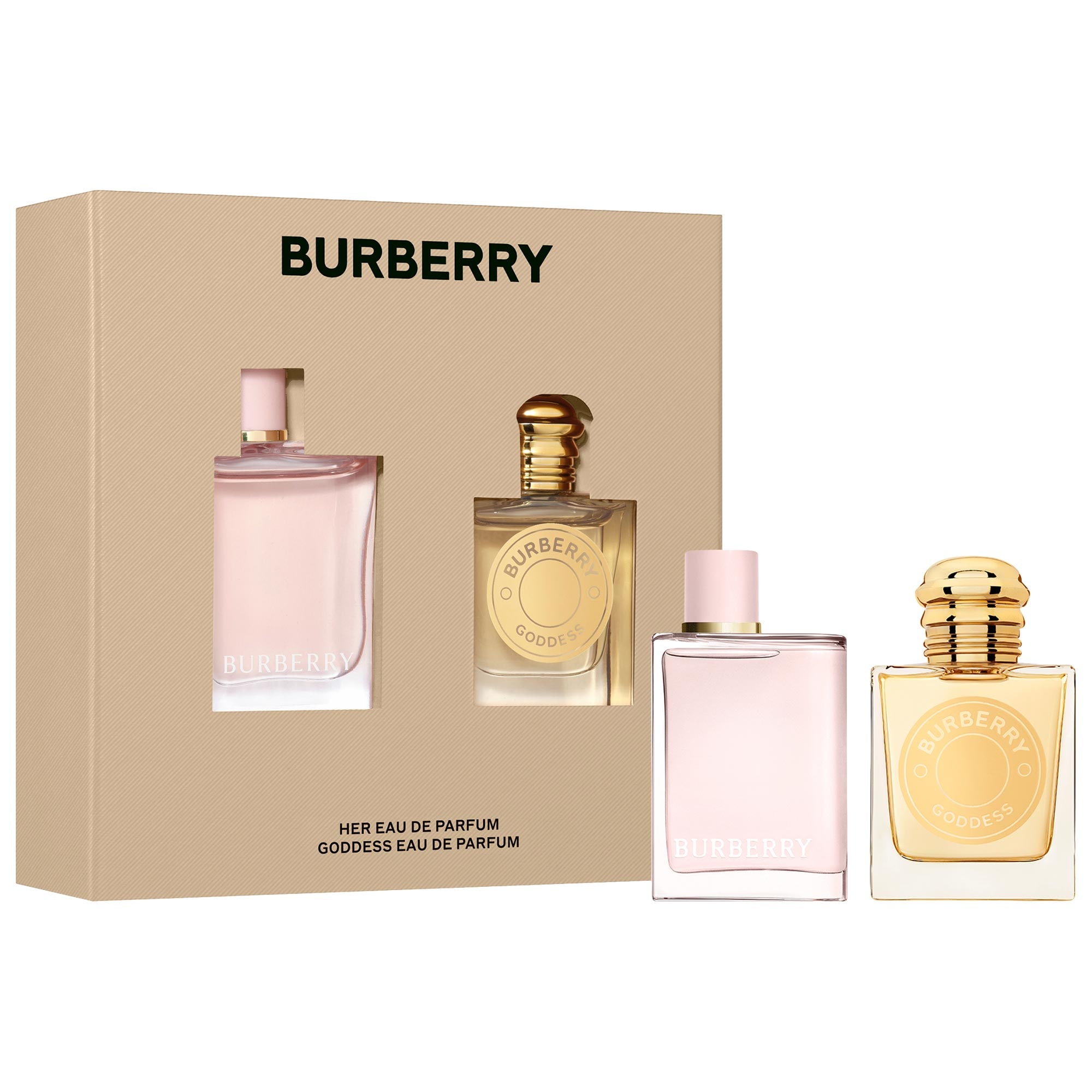 Burberry mini perfume set on sale