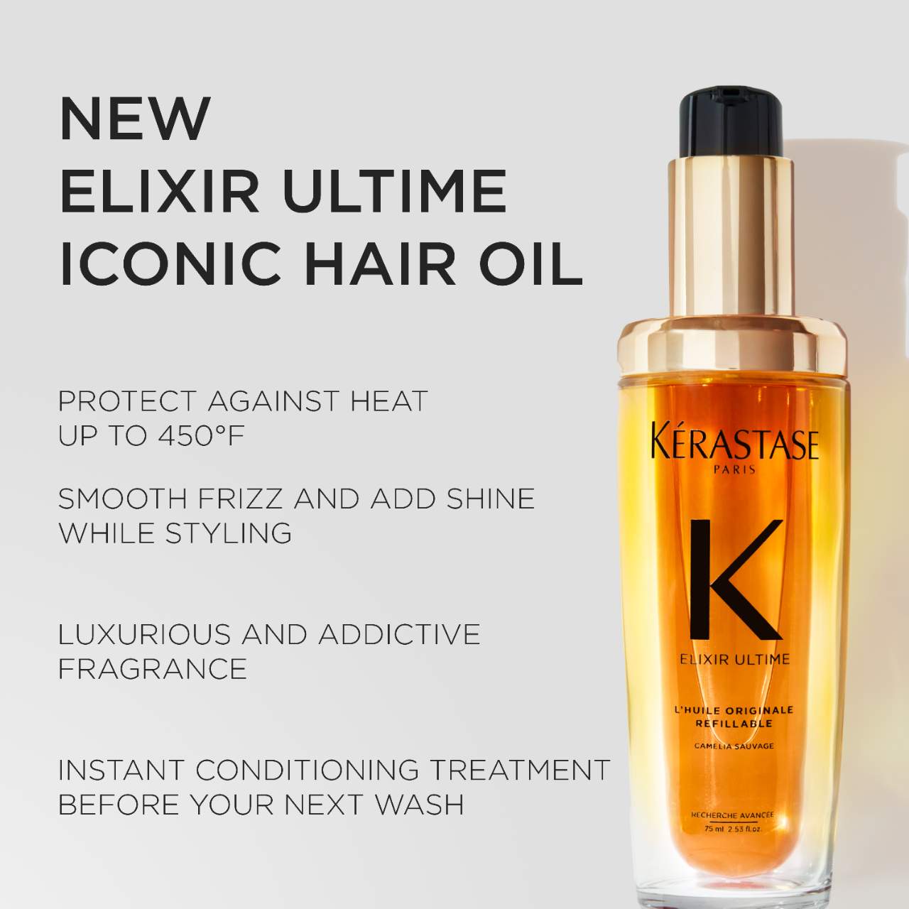 Elixir Ultime Refillable Hydrating Hair Oil