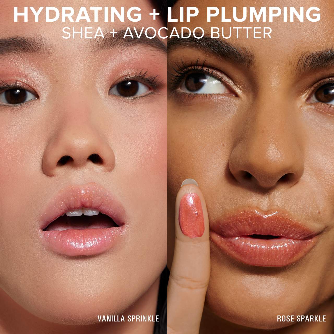 Nudeglow Hydrating Peptide Lip Butter Duo Set 