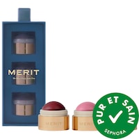 MERIT - Ensemble de trois minifards à joues crème en baume Flush