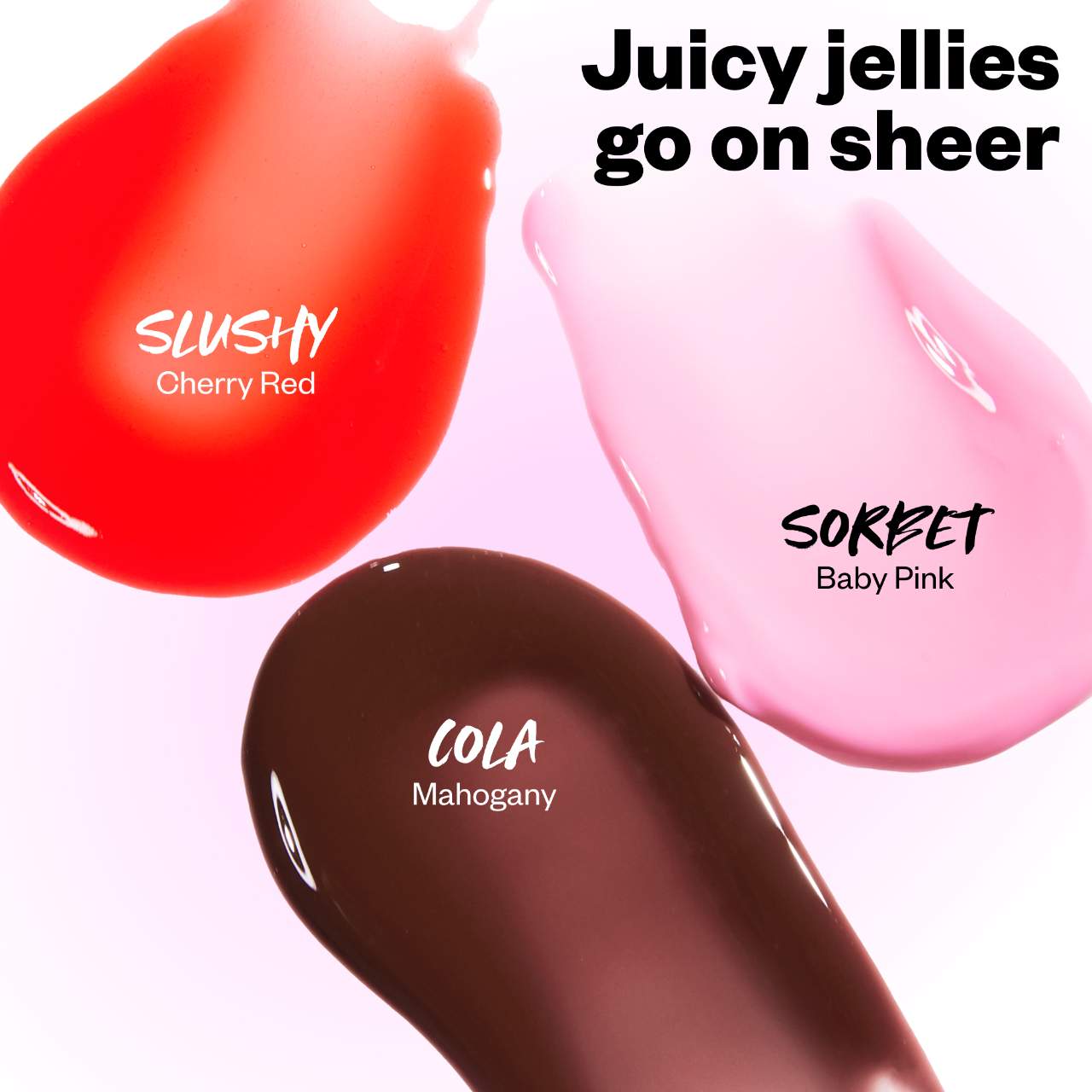 The Wet Set: Juicy Jellies Sheer Lip Oils				