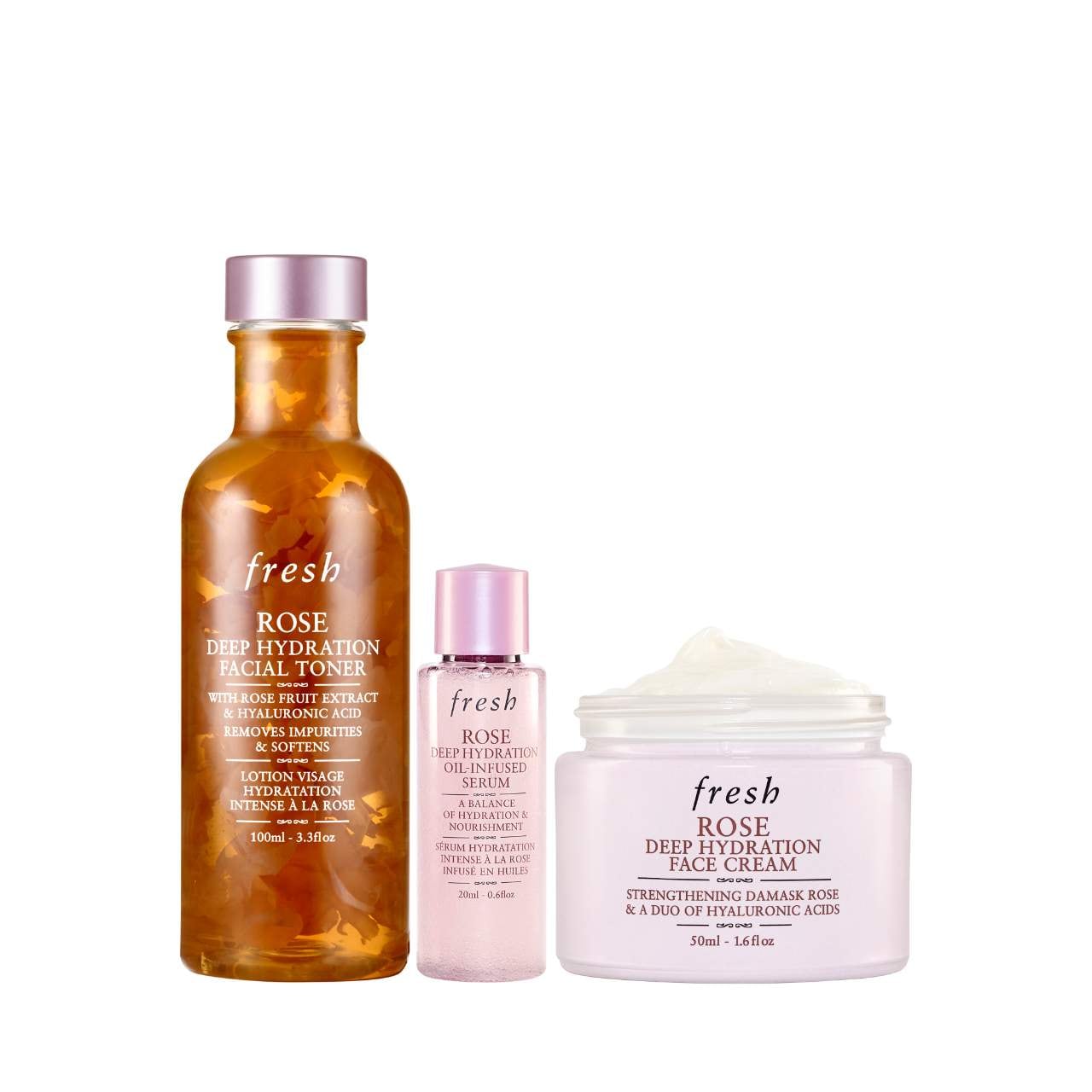 Dewy & Hydrated Skin Trio Skincare Set