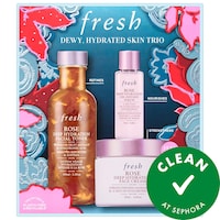 fresh - Dewy & Hydrated Skin Trio Skincare Set