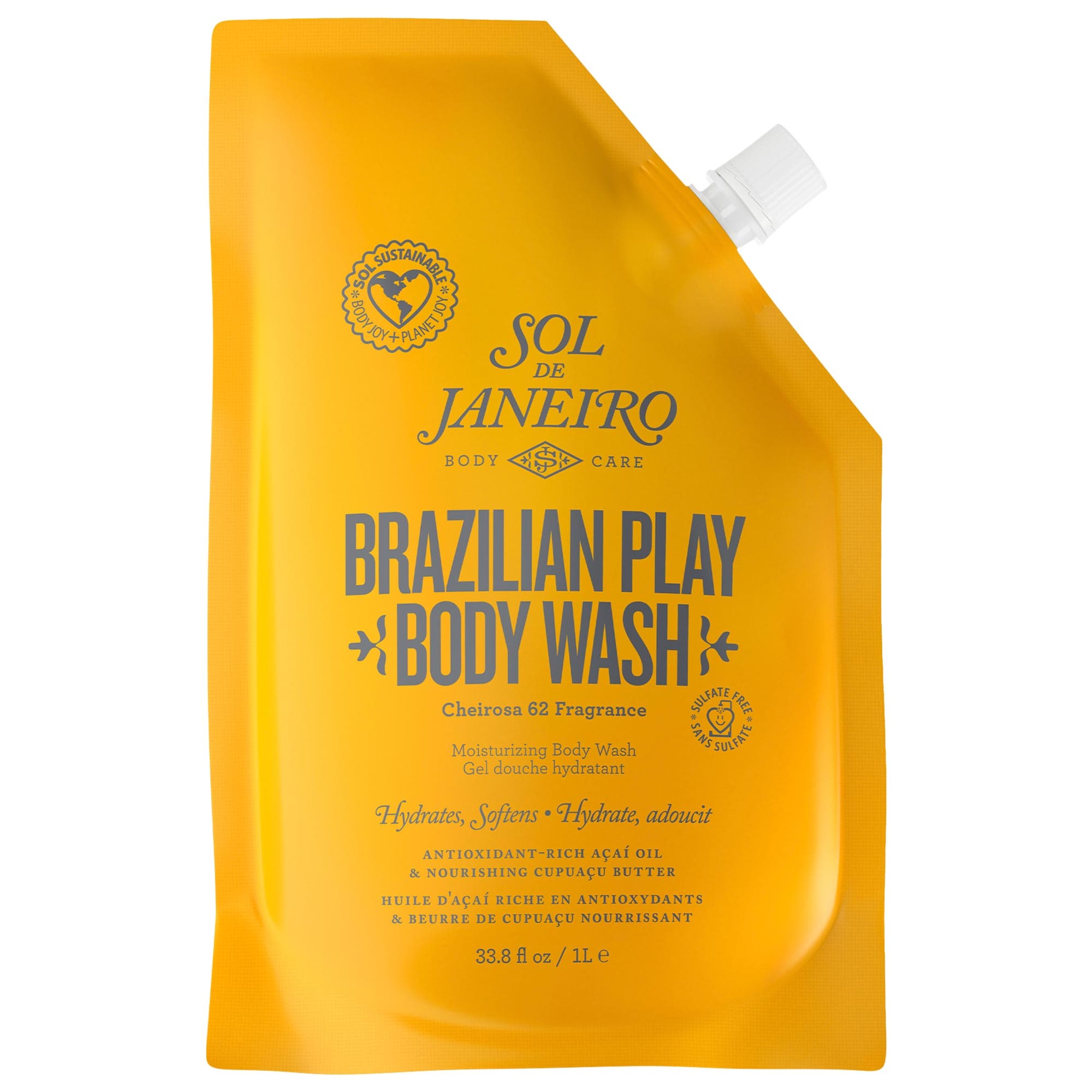 Sol de Janeiro Brazilian Play Moisturizing Shower Cream-Gel