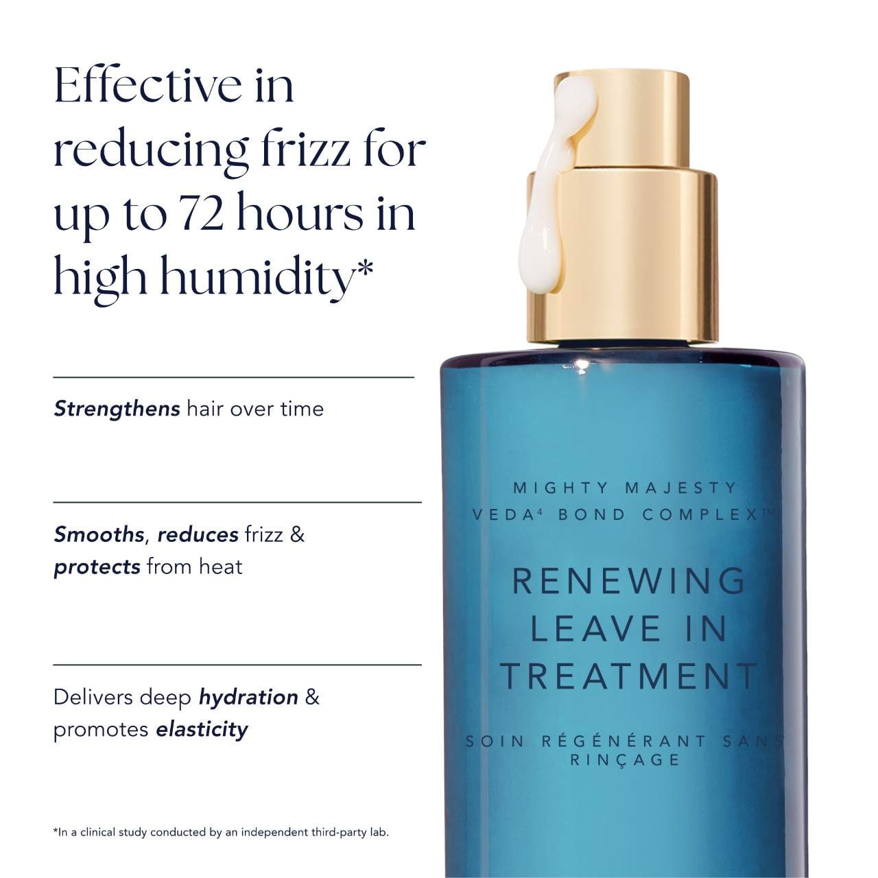 Mighty Majesty Renewing Hair Frizz Control Leave In Conditioner