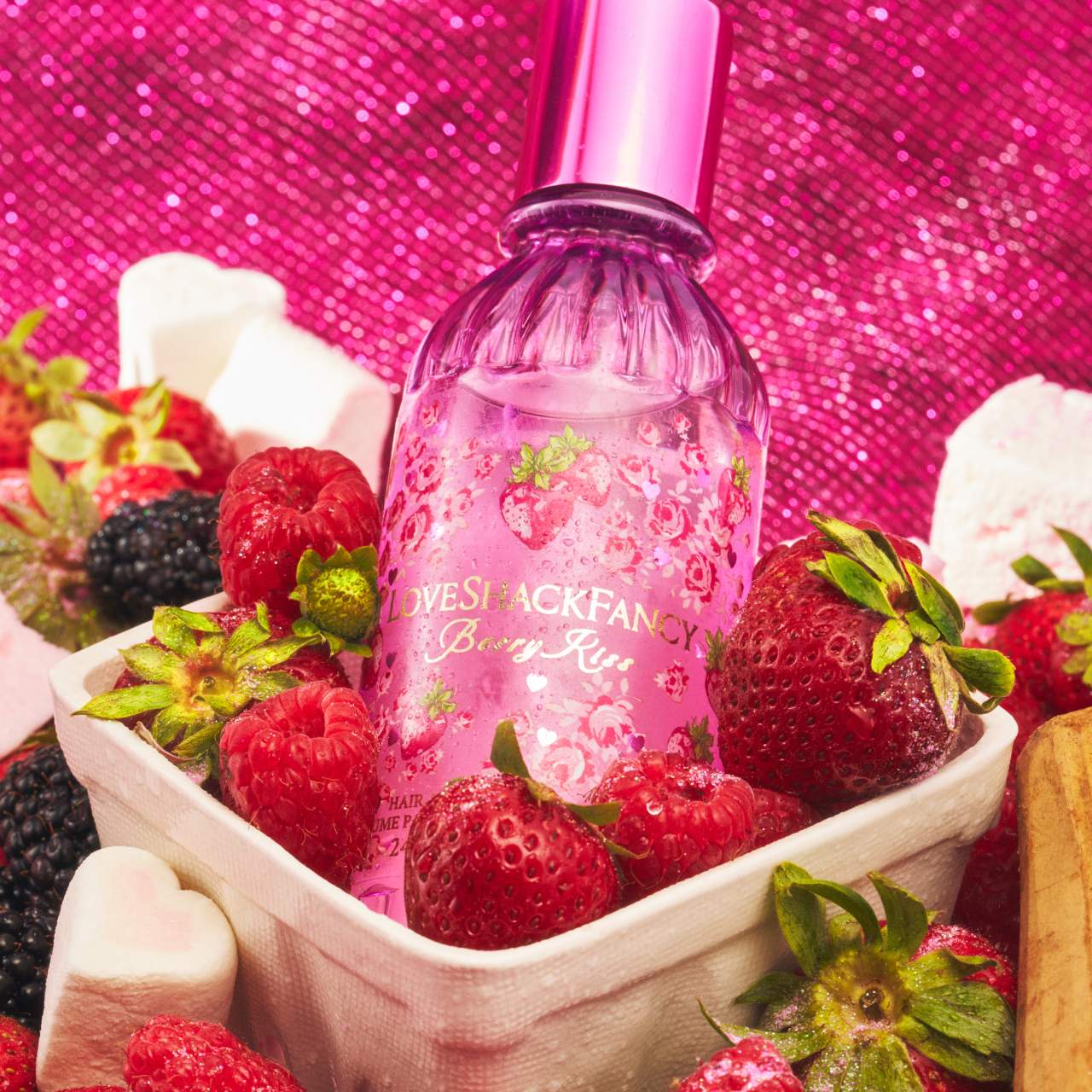 Berry Kiss Hair & Body Perfume Mist with Marshmallow