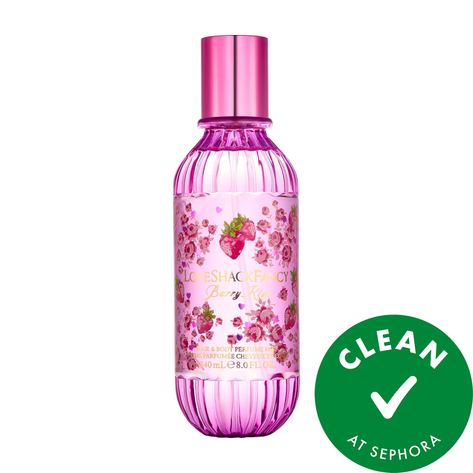 Berry Kiss Hair & Body Perfume Mist with Marshmallow