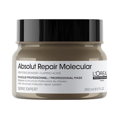 L'Oréal Professionnel - Masque capillaire Absolut Repair pour cheveux abîmés 8.5 oz / 250 mL L'Oréal Professionnel Masque capillaire Absolut Repair pour cheveux abîmés