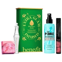 Benefit Cosmetics - Ensemble de beauté infusée pour le visage Extra Glam