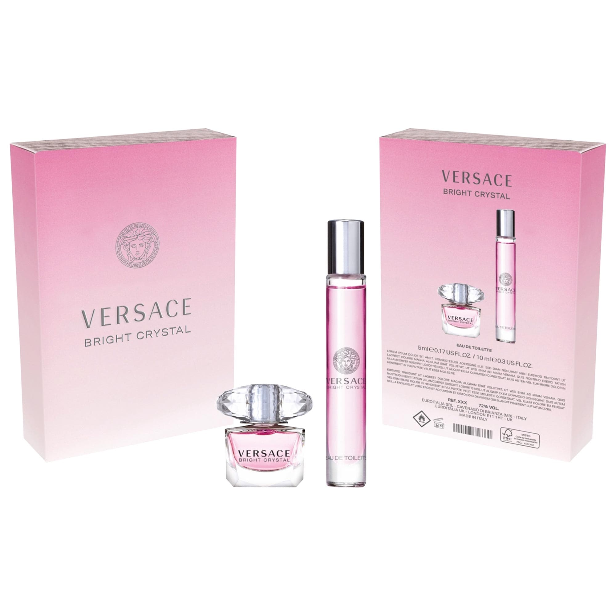 Mini Bright Crystal Eau De Toilette Set