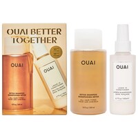 OUAI - Ensemble-avantage shampoing Detox et revitalisant sans rinçage