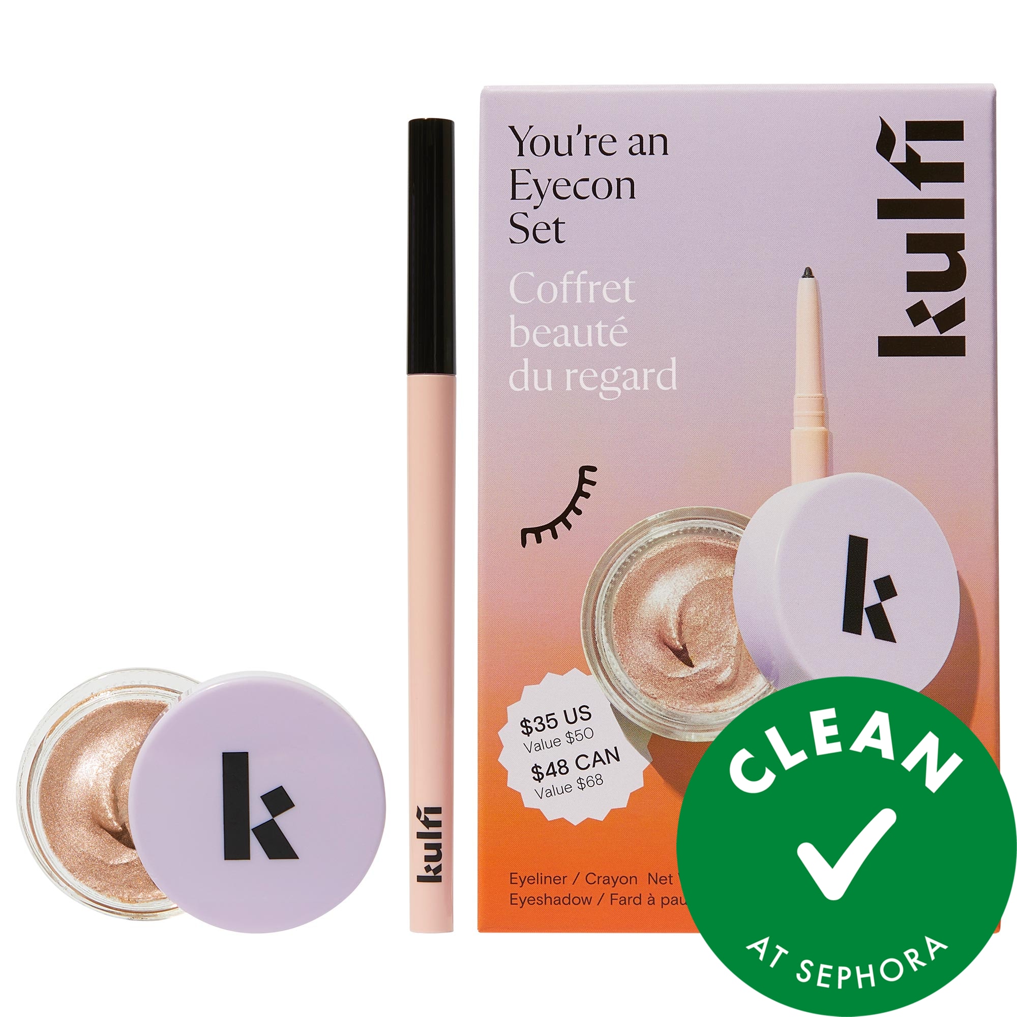 You're An Eyecon: Kajal Eyeliner and Zari Eyes Eyeshadow Set