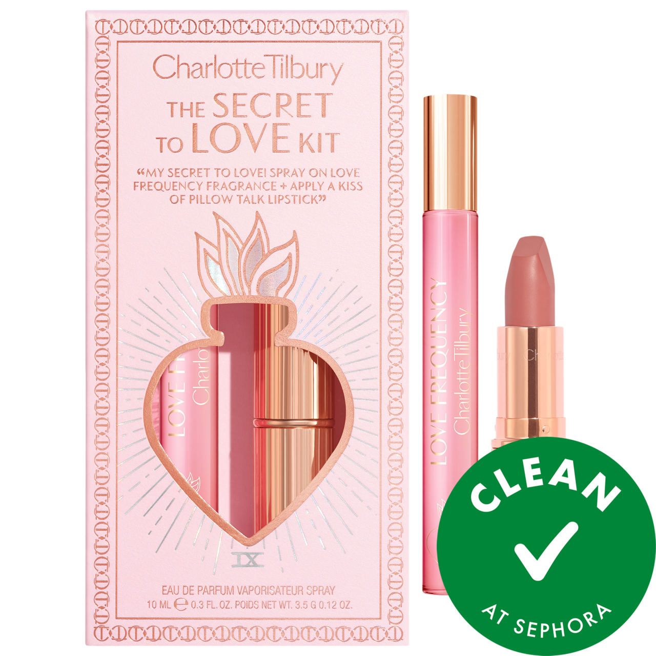 The Secret to Love Perfume and Lipstick Set