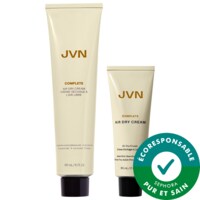 JVN - Ensemble de crème coiffante hydratante complète pour les cheveux avec séchage à l’air