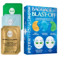 Peter Thomas Roth - Trousse de six paires de timbres de gel hydratants pour les yeux Baggage Blast-Off