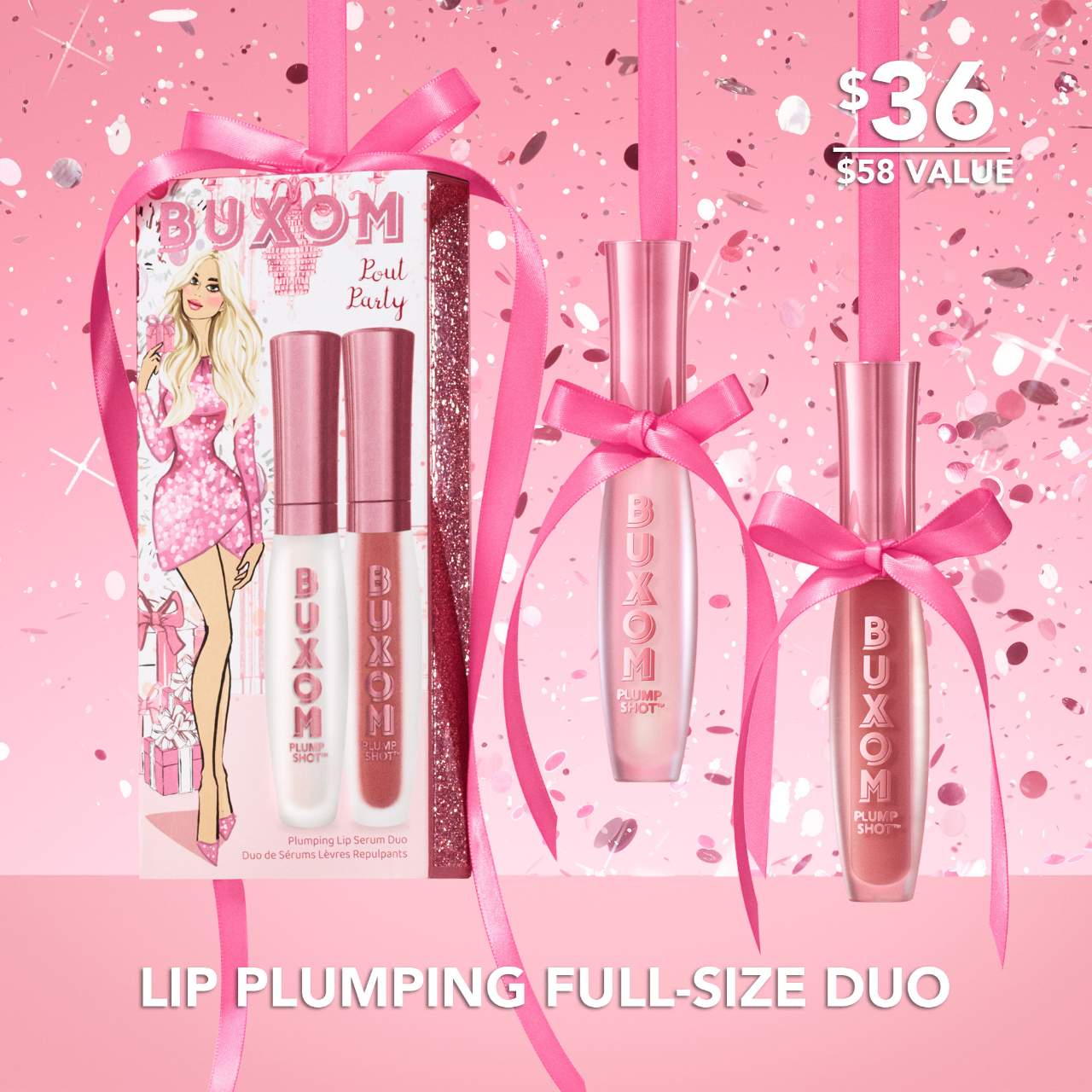 Pout Party Lip Plumping Serum Duo