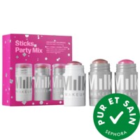 MILK MAKEUP - Ensemble de fards à joues crème et d’illuminateur en bâton Sticks Party Mix