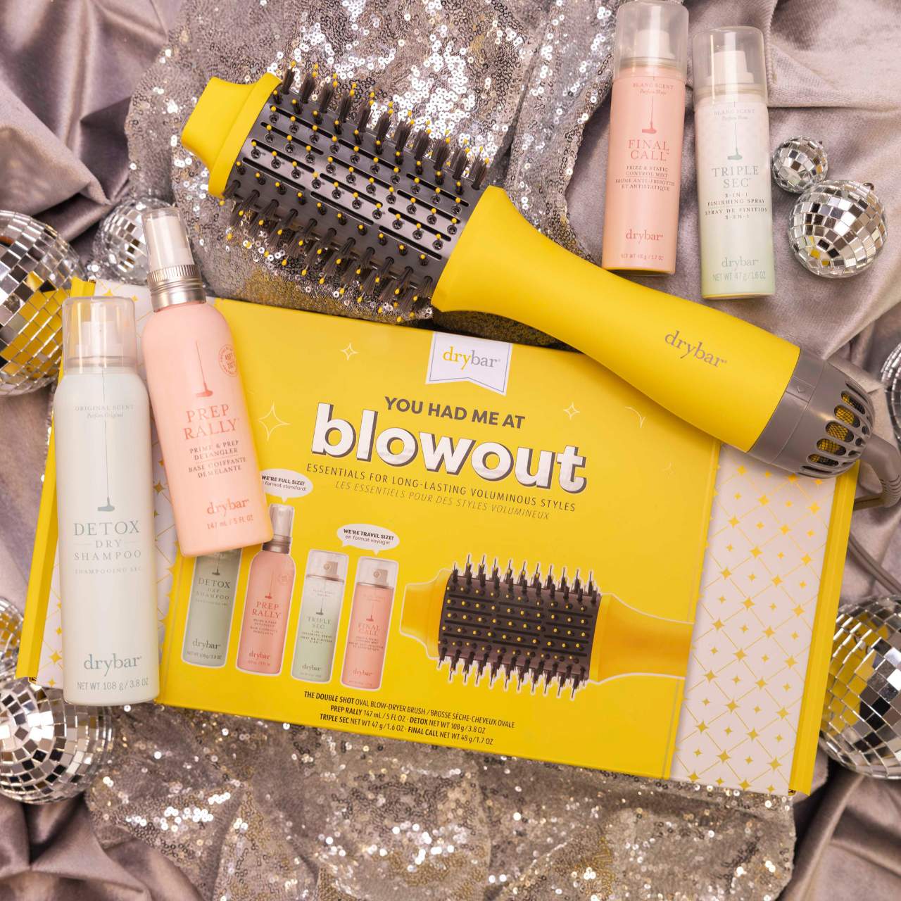 Double Shot Blow Dry Brush Hair Set