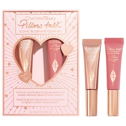 MiniPillowTalkBlushandGlowBeautyHighlighterWandSet