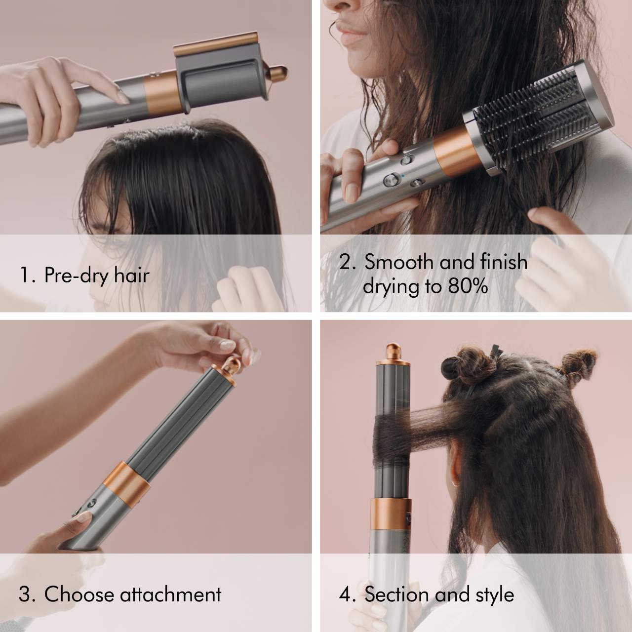 Special Edition Airwrap™ Multi-Styler Complete Long in Strawberry Bronze