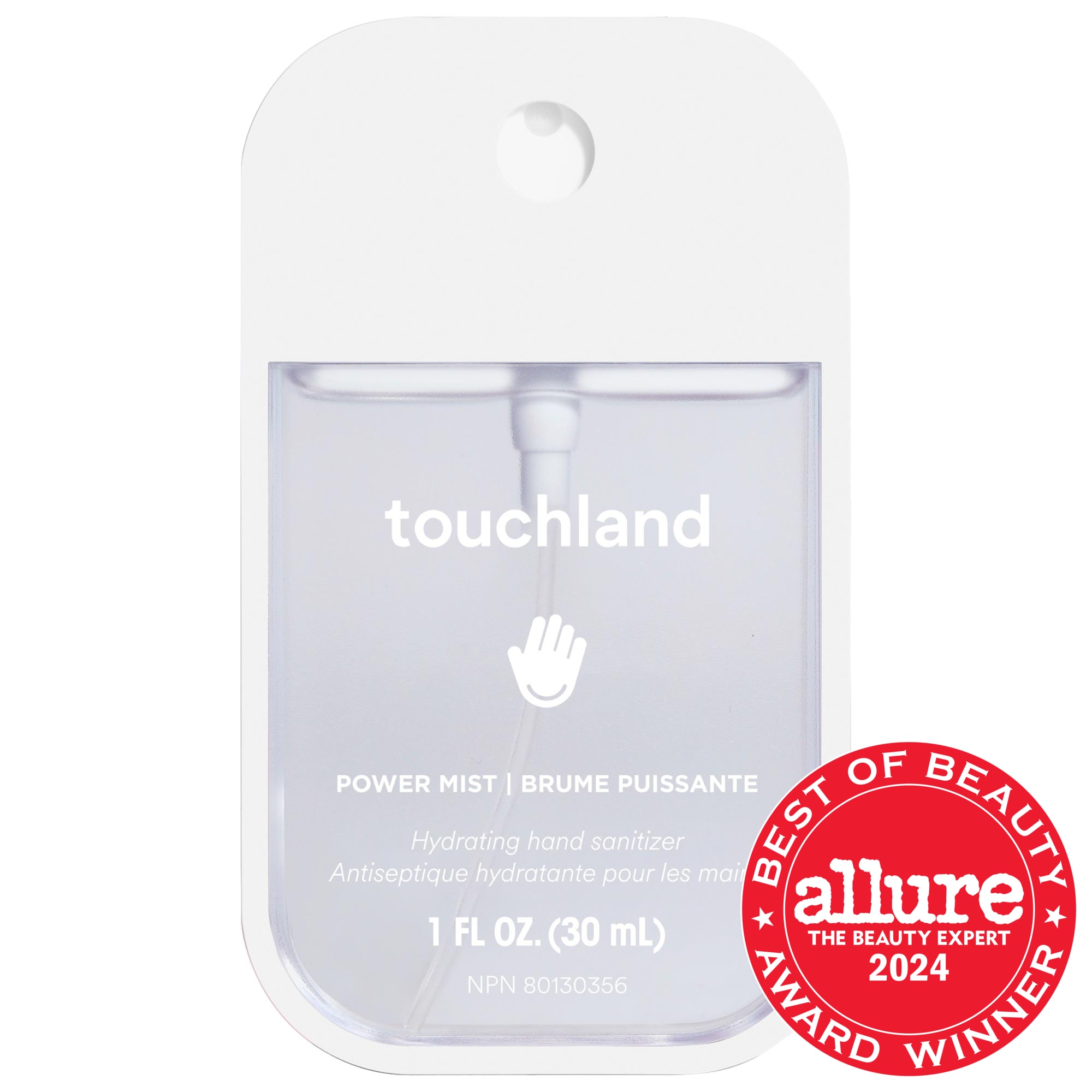 Touchland Power Mist Hydrating Hand Sanitizer Beach Coco 1 oz / 30 mL