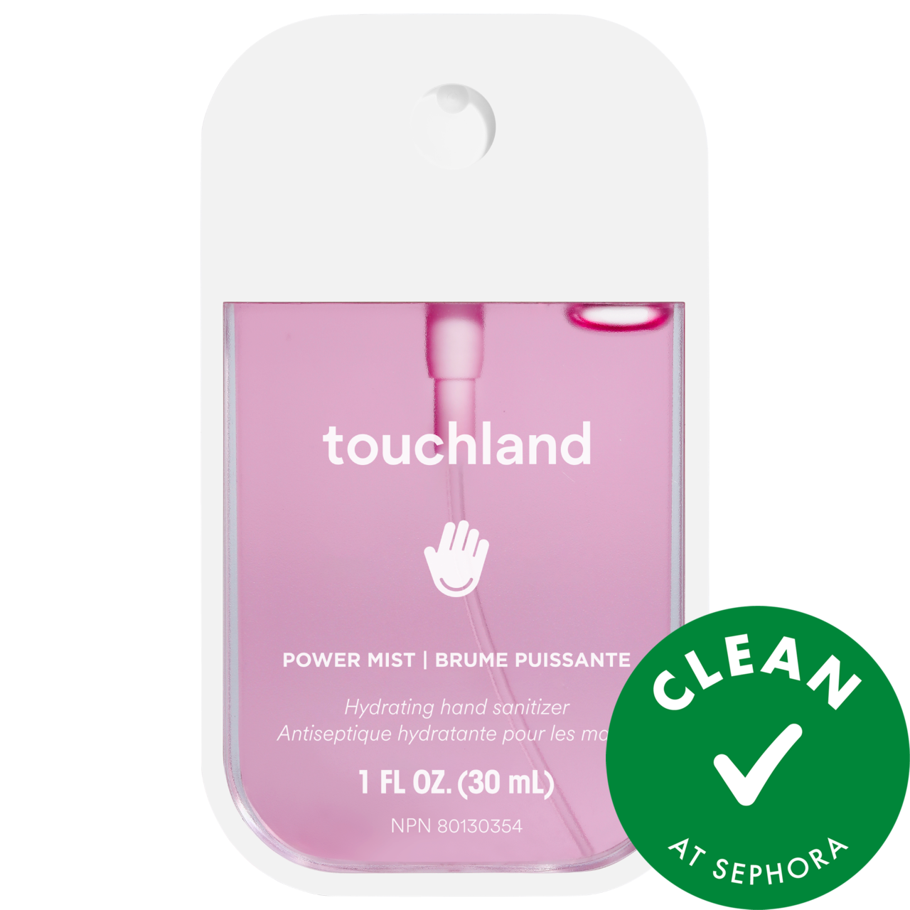 Touchland Power Mist Hydrating Hand Sanitizer Berry Bliss 1 oz / 30 mL