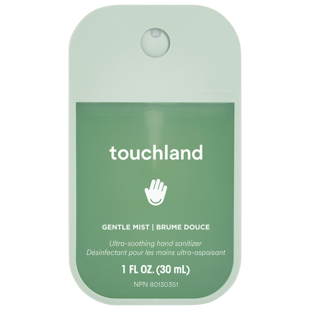 Touchland Gentle Mist Ultra-Soothing Hand Sanitizer Lily of the Valley 1 oz / 30 mL