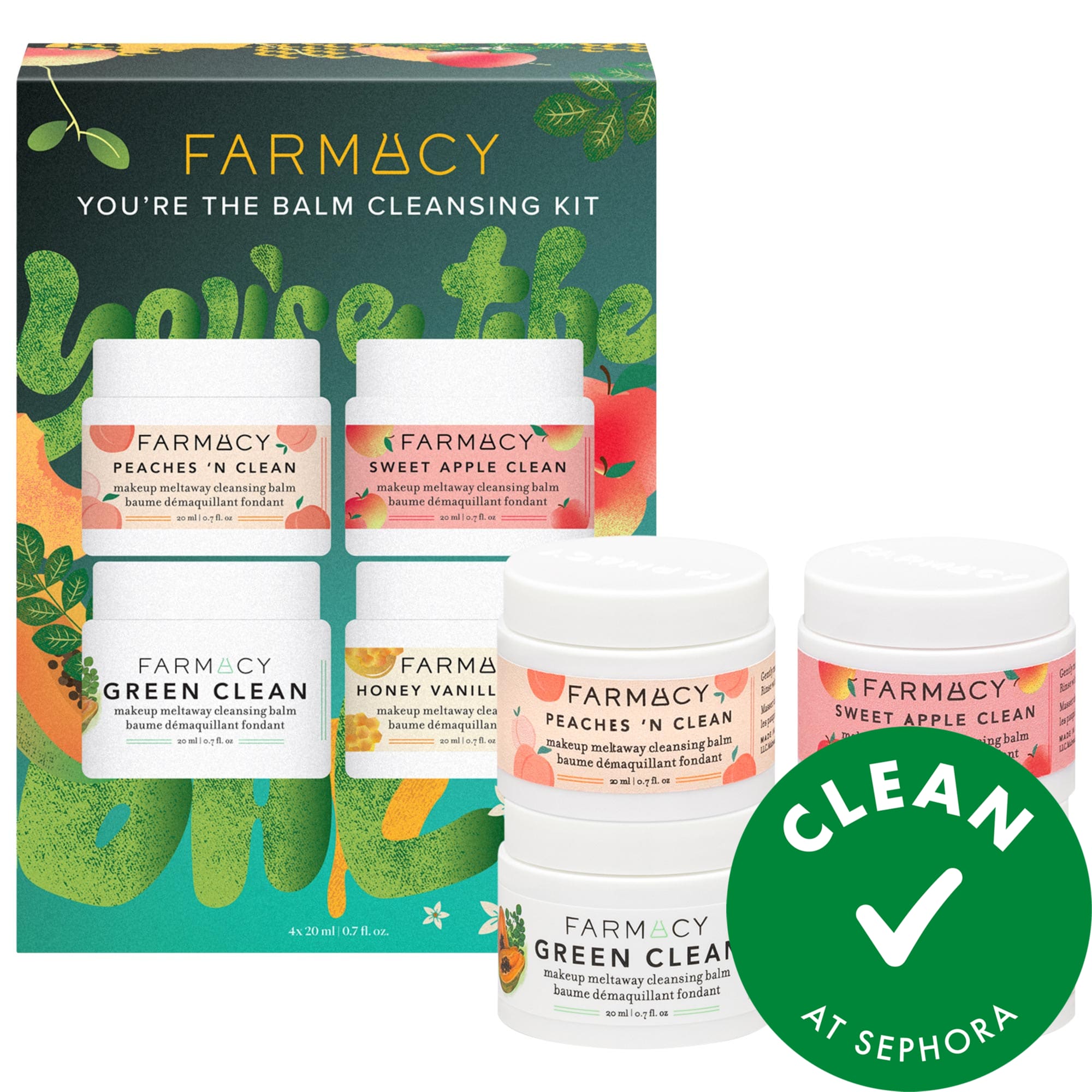 You're The Balm Green Clean Cleansing Kit